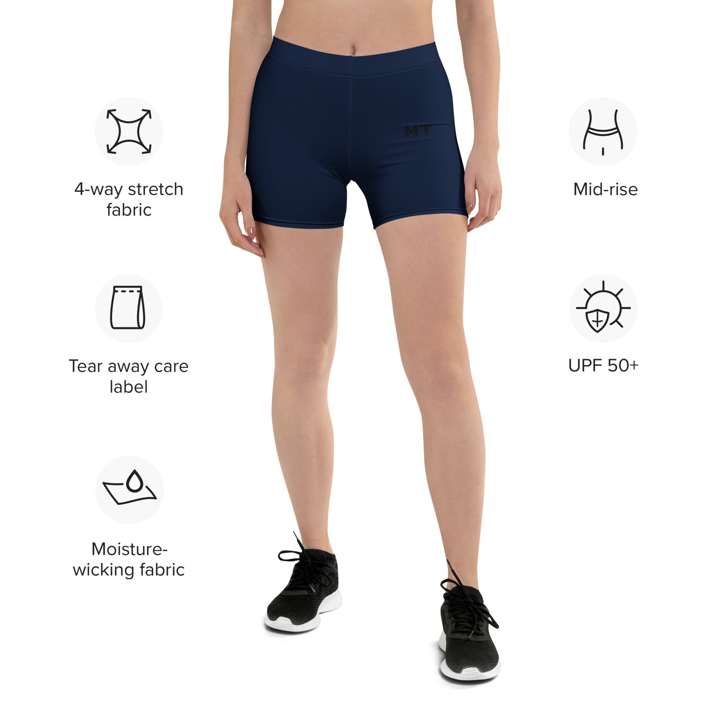 Pantalones cortos de calentamiento para mujer