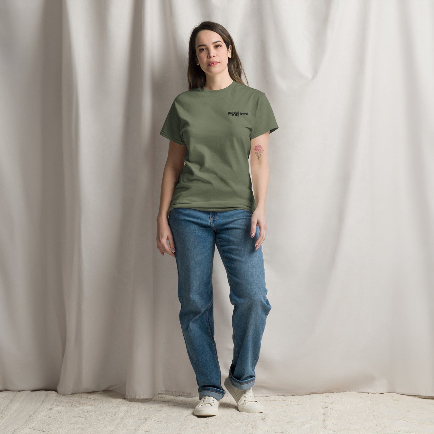 La camiseta de rango (cinturón negro)