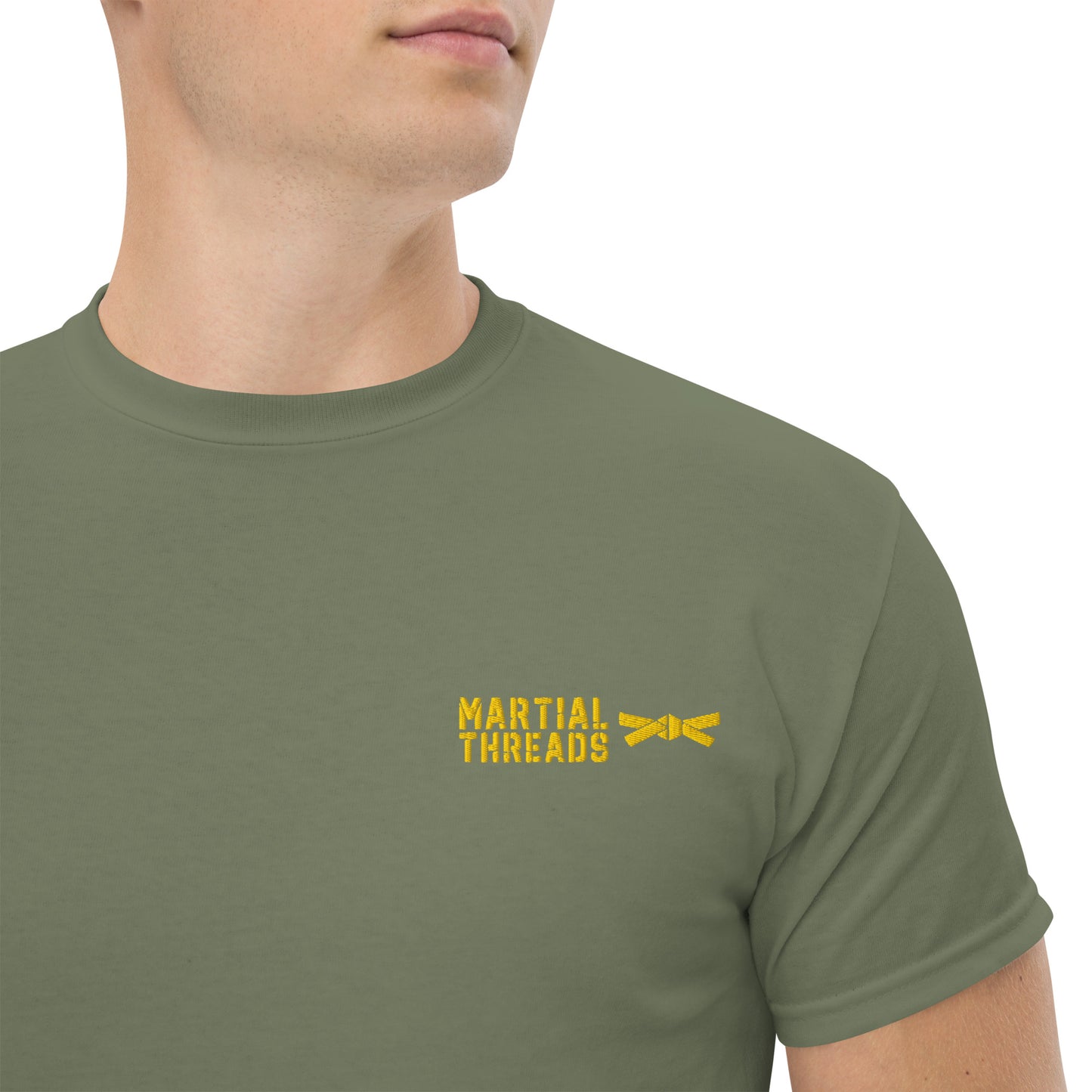 La camiseta Rank (cinturón amarillo)