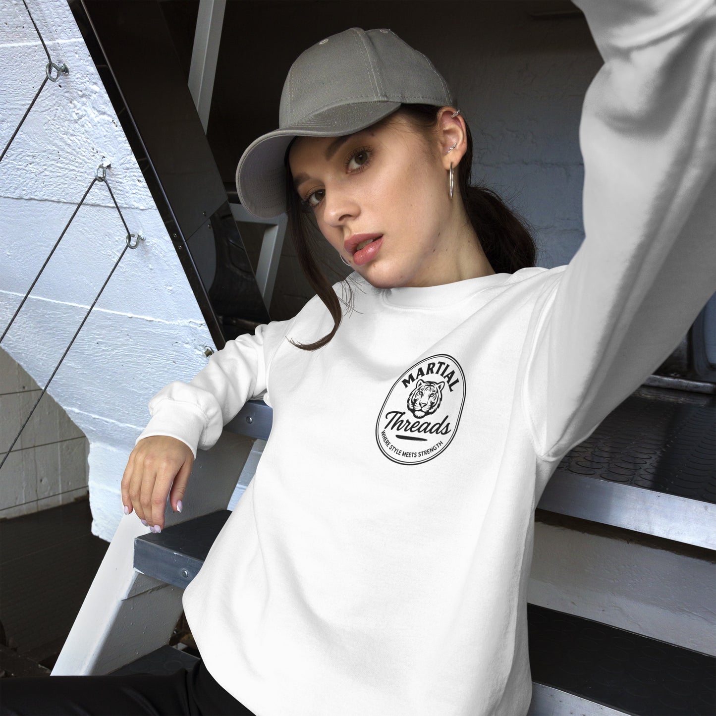 Sudadera de cuello redondo The Tigers Den