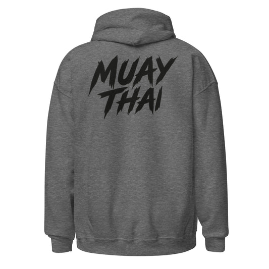 Martial Arts Muay Thai Hoodie, Back