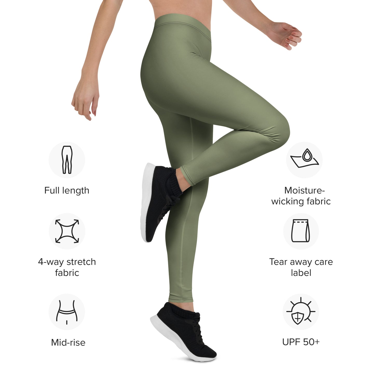 Calças legging de aquecimento femininas