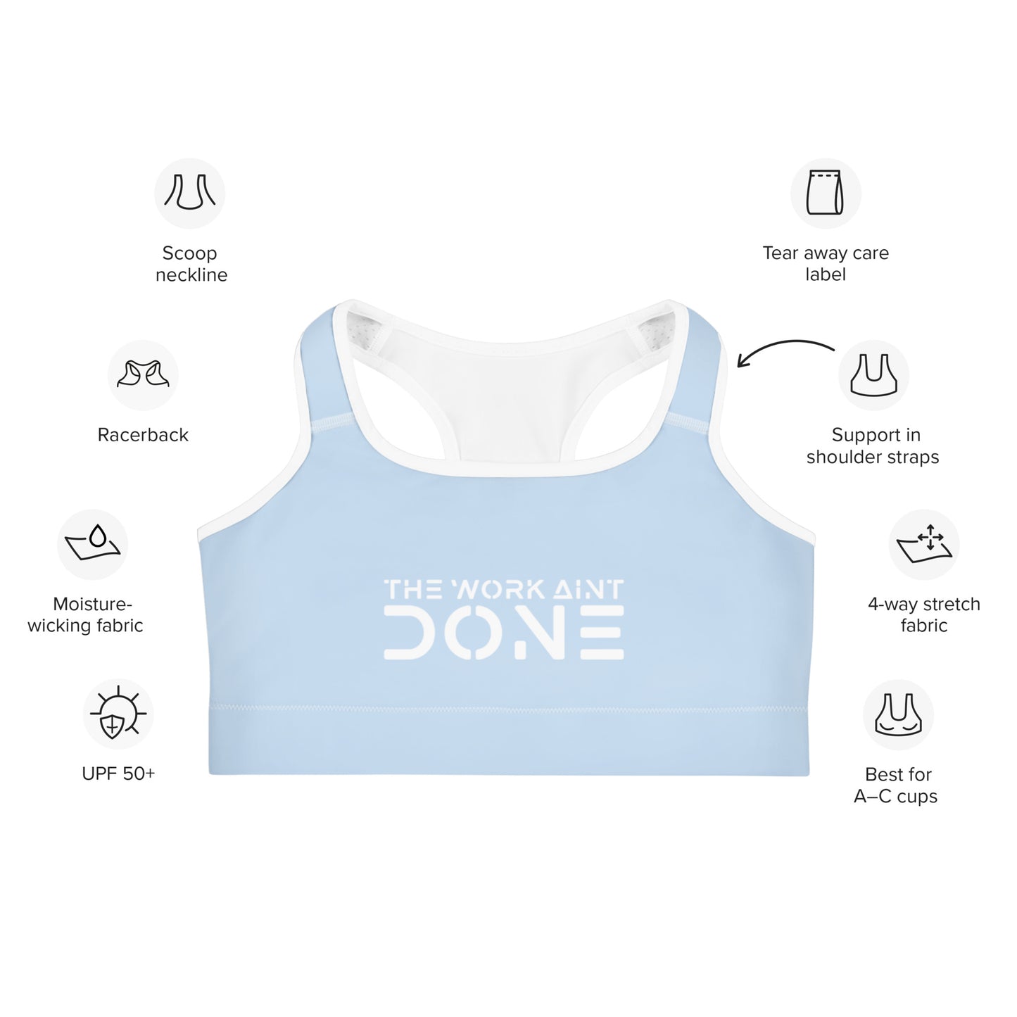 Women's Warm-up Sports Bra