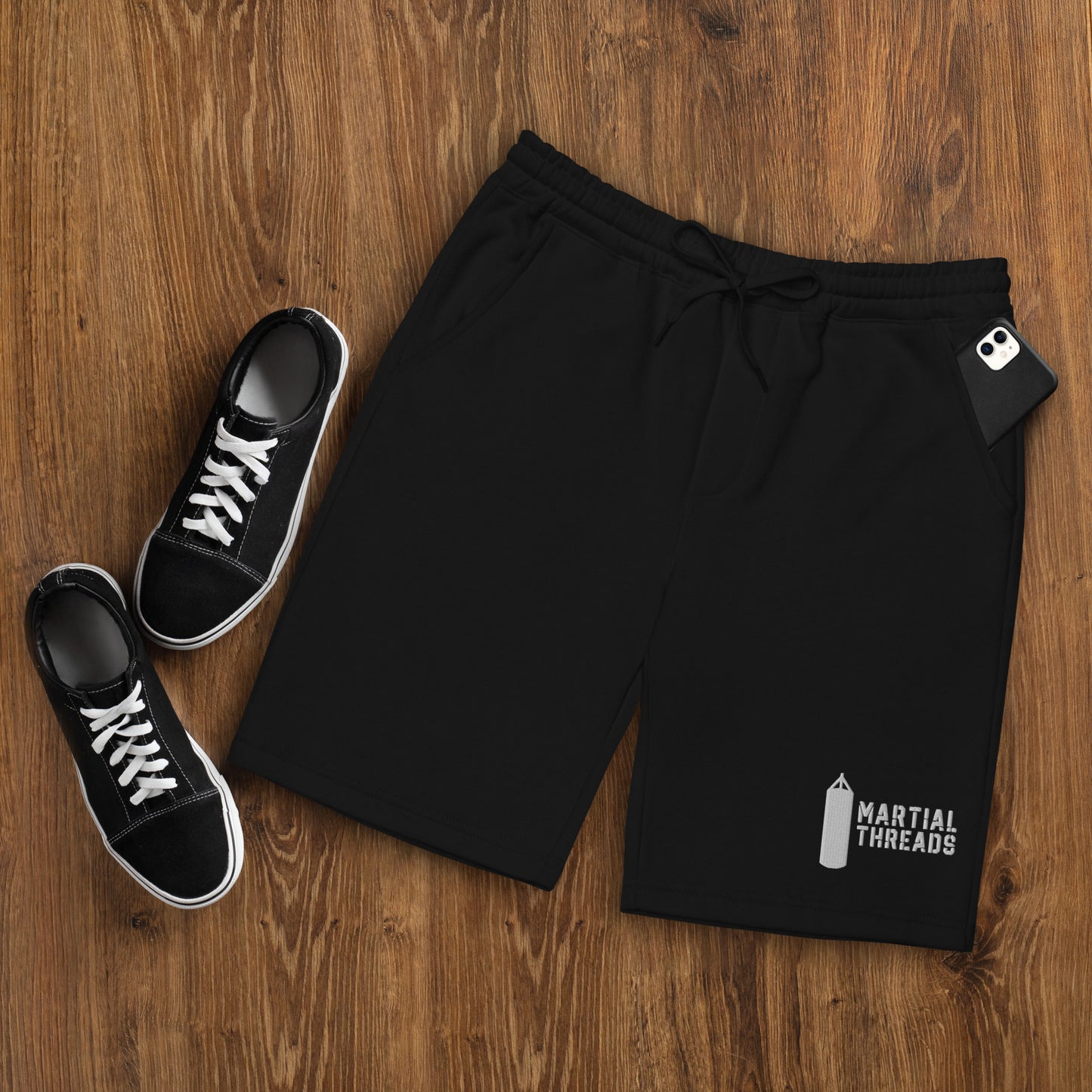 Pantalones cortos de trabajo con bolsa para hombre