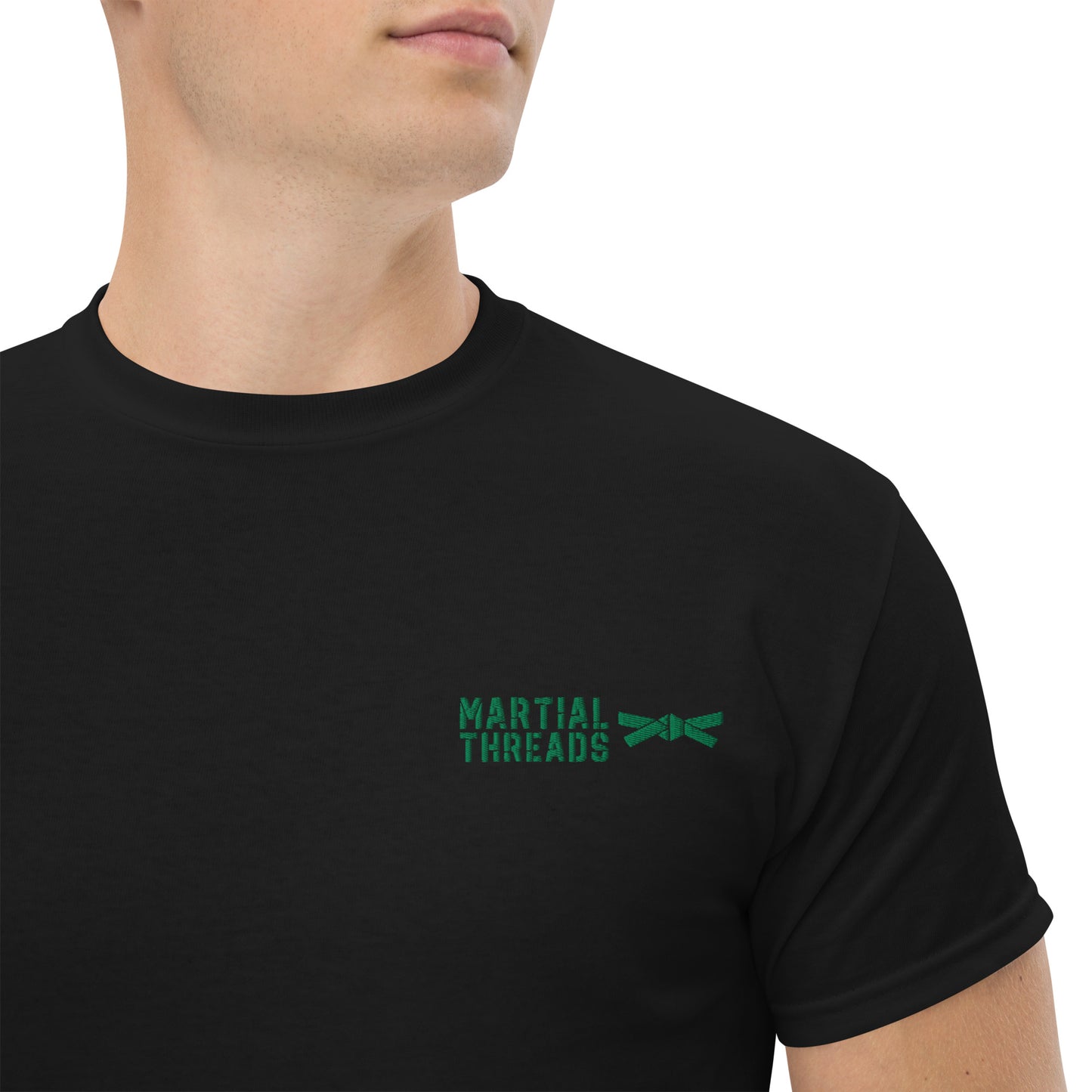La camiseta de rango (cinturón verde)