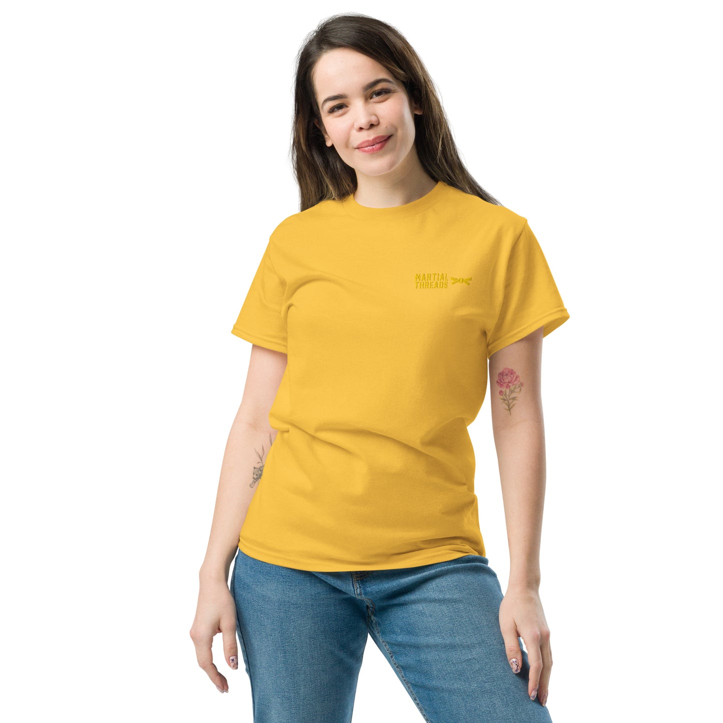 La camiseta Rank (cinturón amarillo)