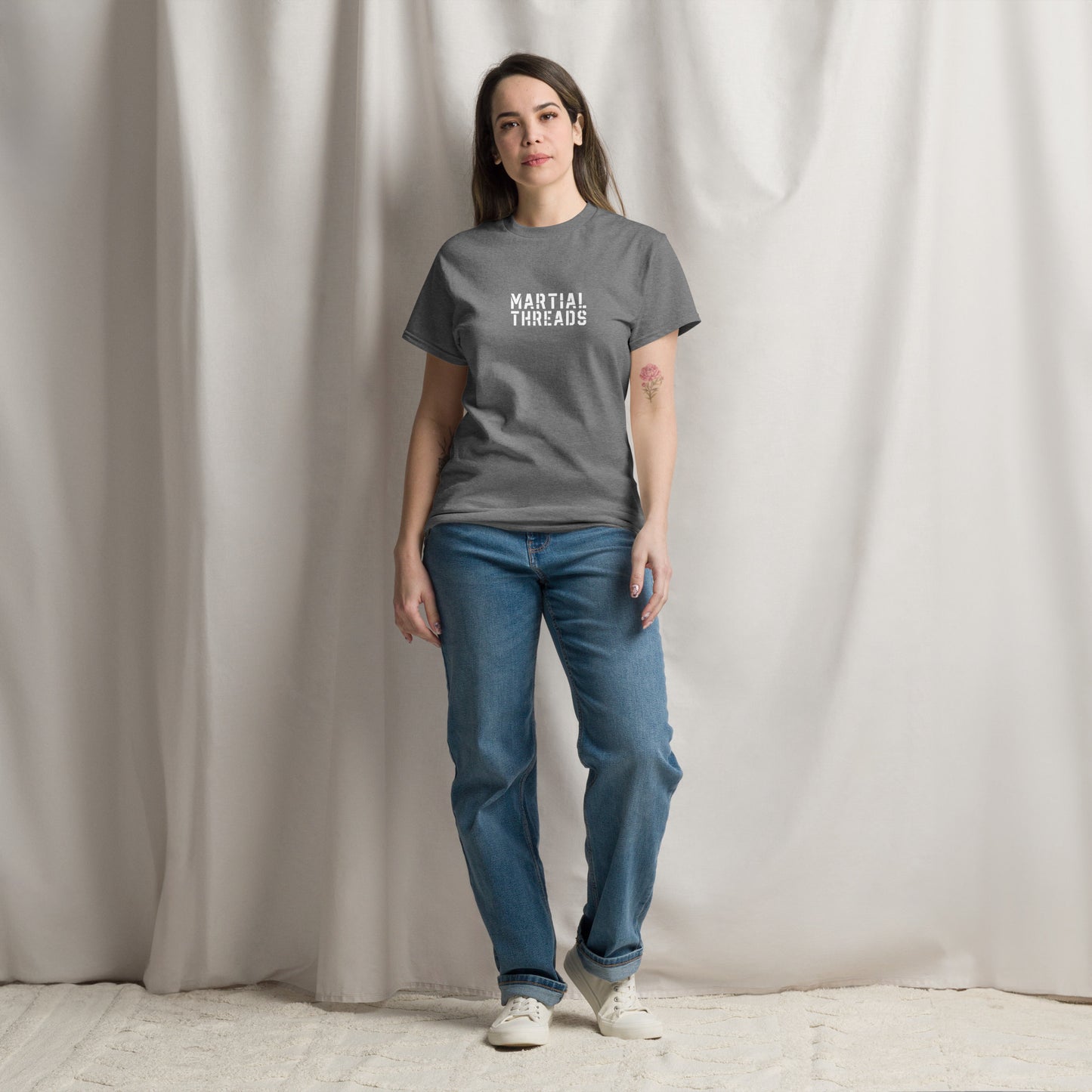 La camiseta marcial