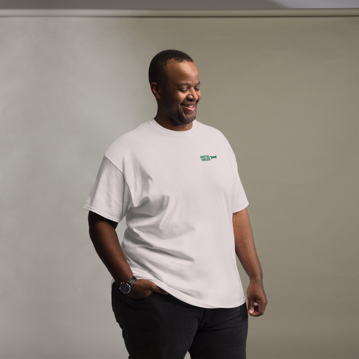 La camiseta de rango (cinturón verde)
