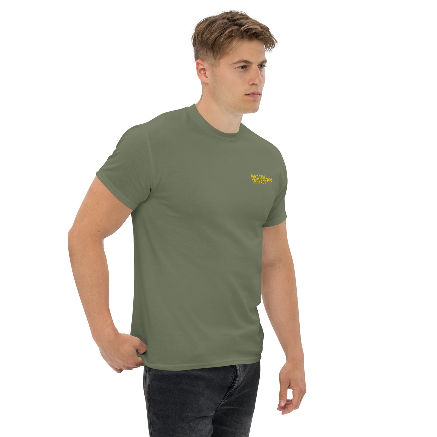 La camiseta Rank (cinturón amarillo)