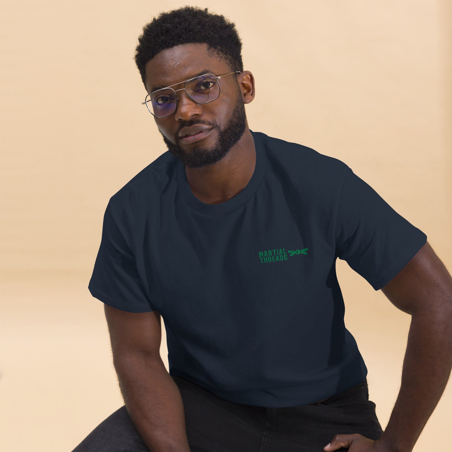 La camiseta de rango (cinturón verde)