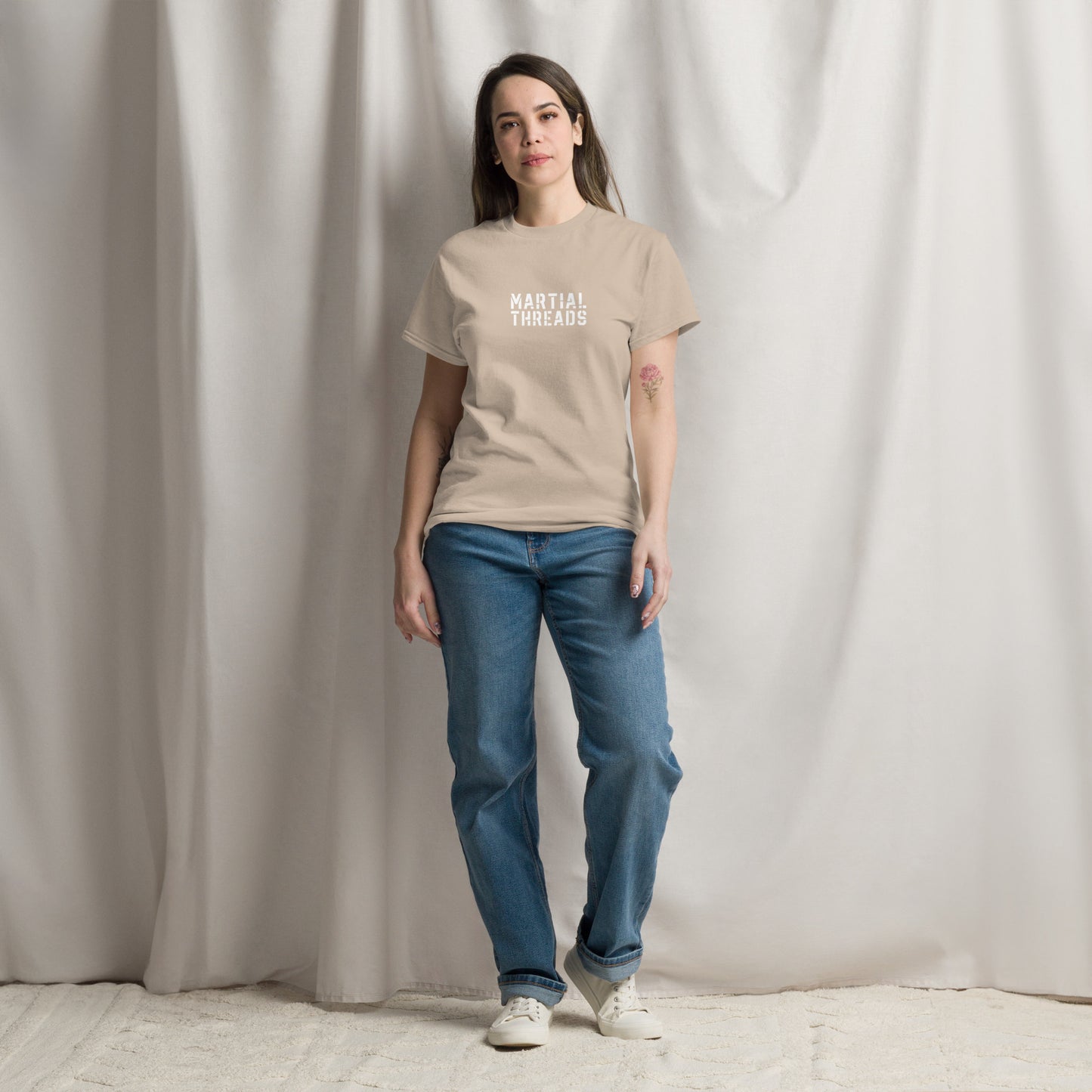 La camiseta marcial