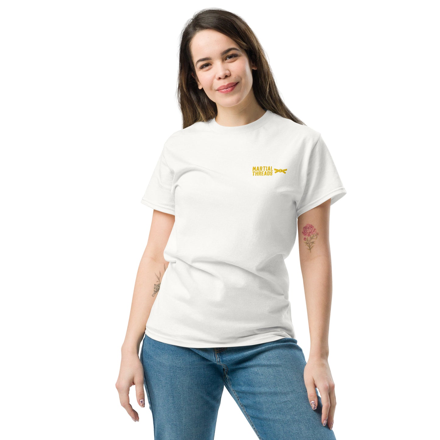 La camiseta Rank (cinturón amarillo)