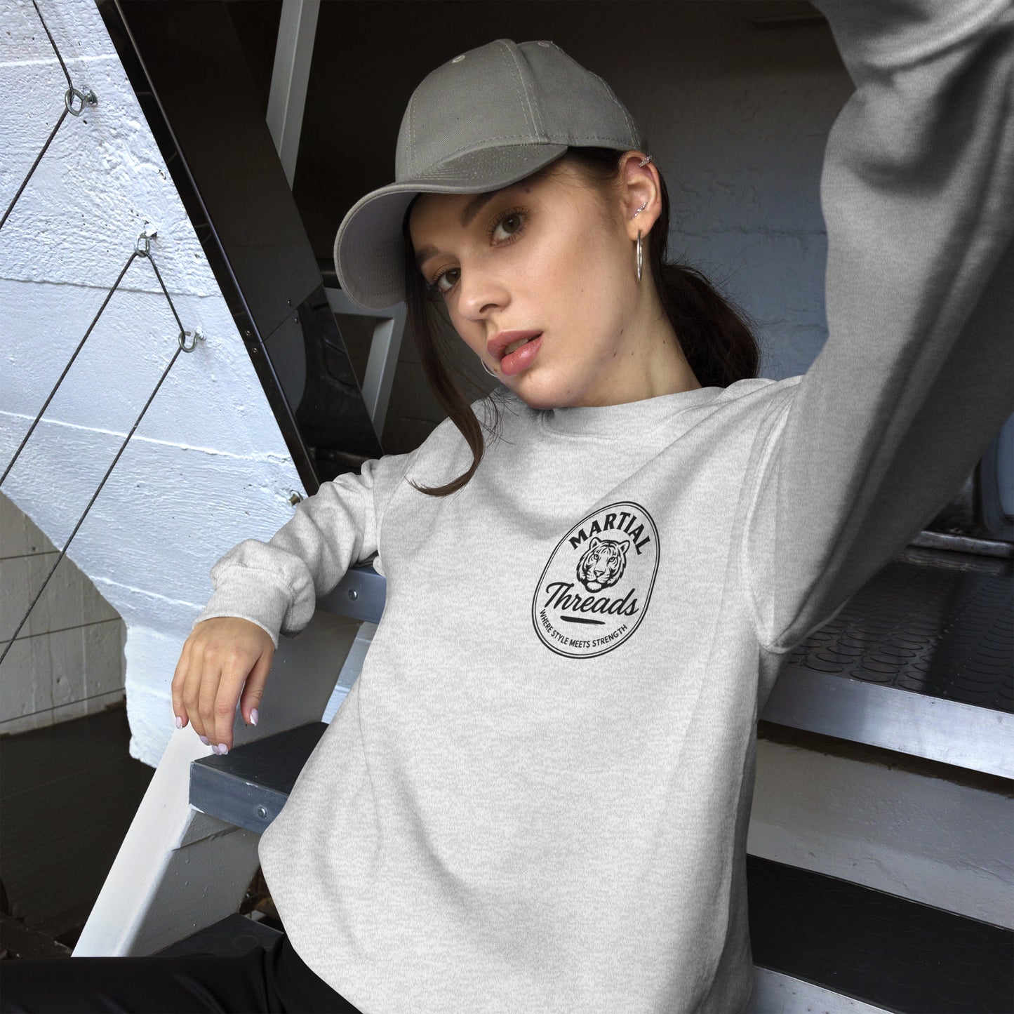 Sudadera de cuello redondo The Tigers Den